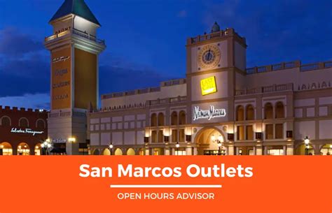 san marcos outlets hours